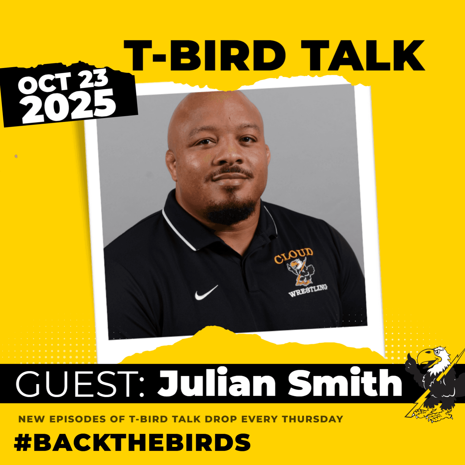 T-Bird Talk: Episode 43 - Cloud County Wrestling Coach Julian Smith