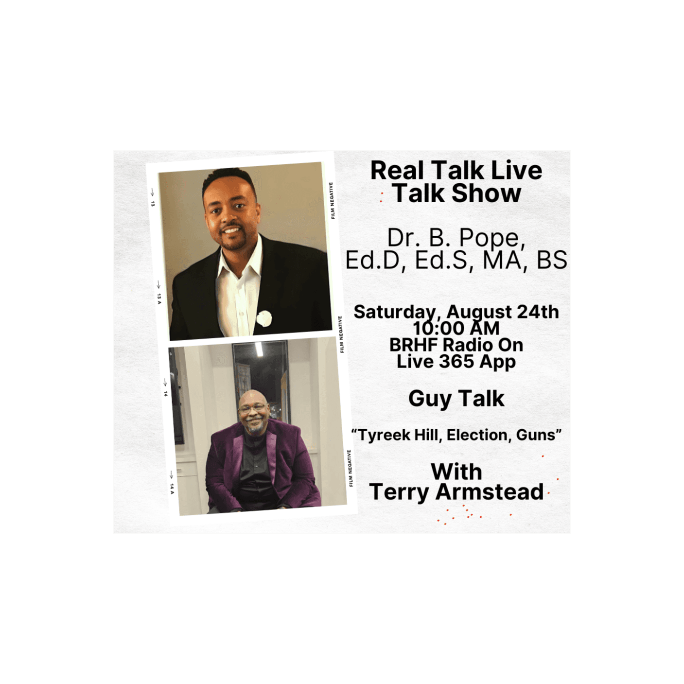 Guy Talk-With Terry Armstead