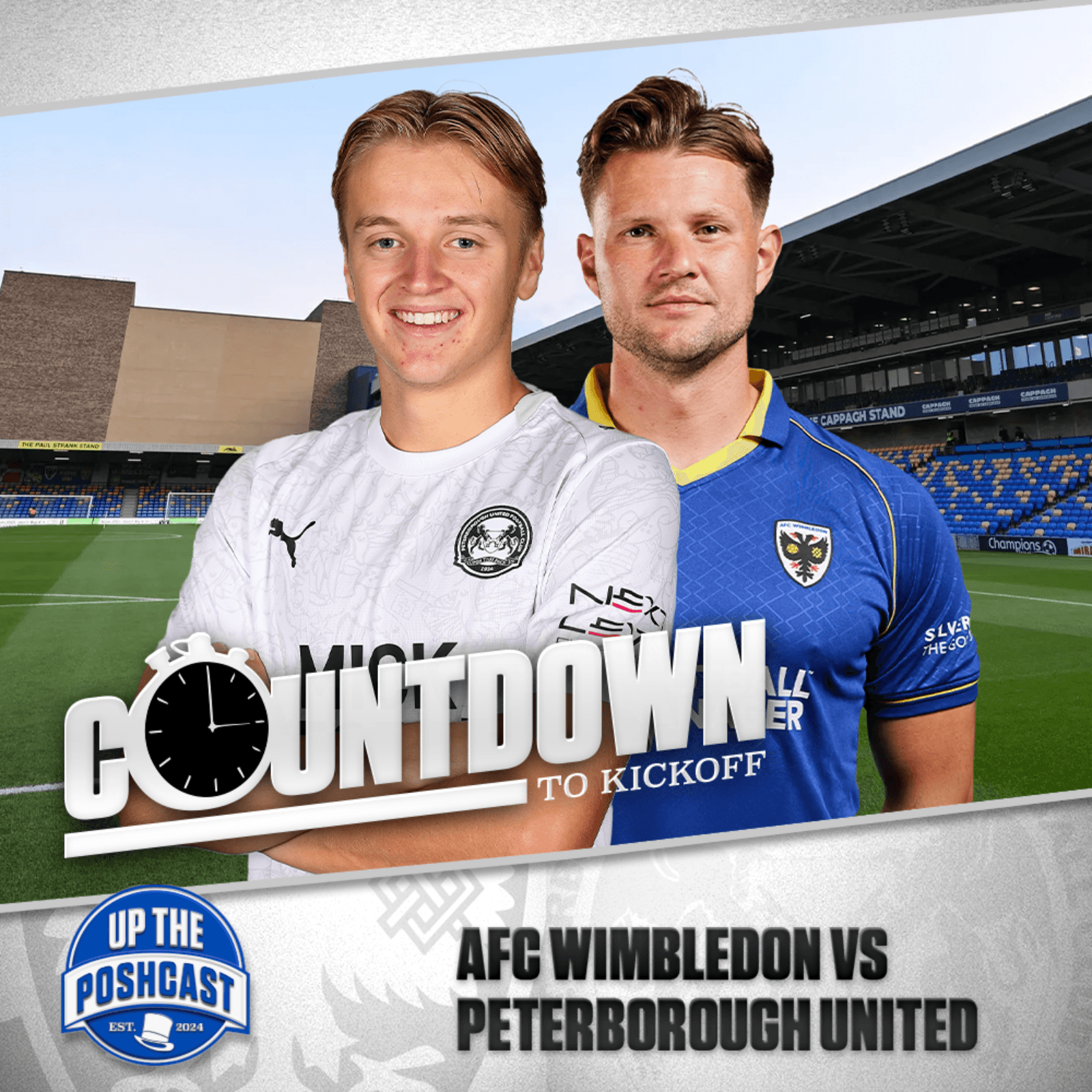 AFC Wimbledon vs Posh preview | The Refugeeza predicts something CRAZY | Countdown to Kickoff EP36