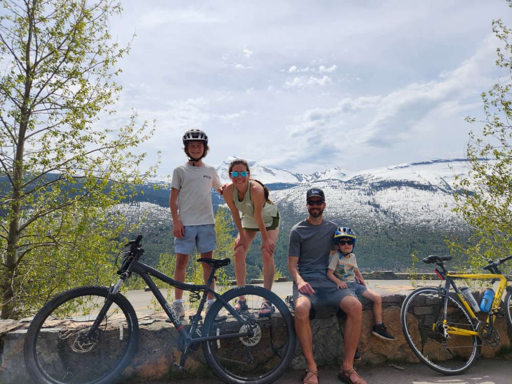 Biking The Going To The Sun Road