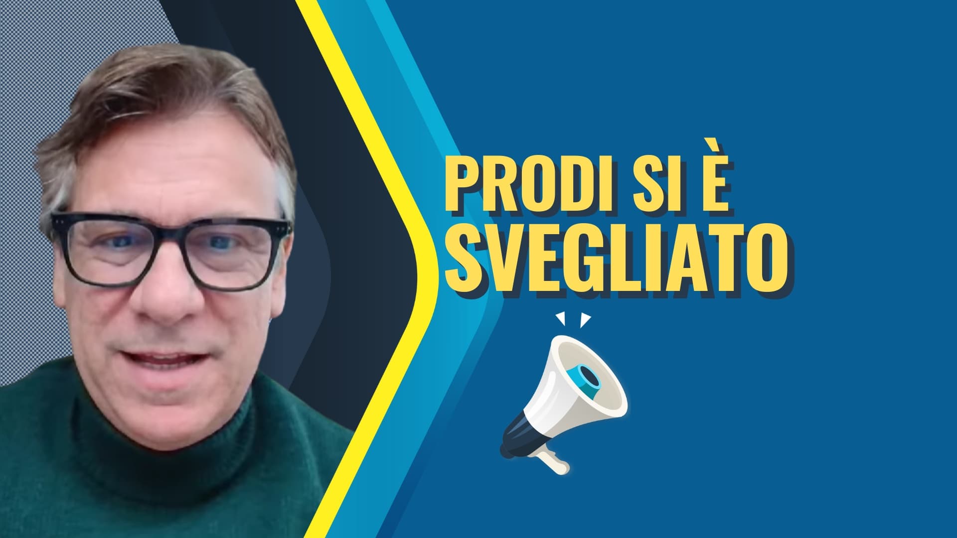 Prodi si è svegliato e scarica Albanese. Benvenuto tra noi
