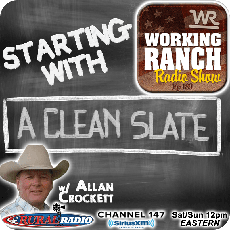 Ep 189: Starting With A Clean Slate w/ Allan Crockett