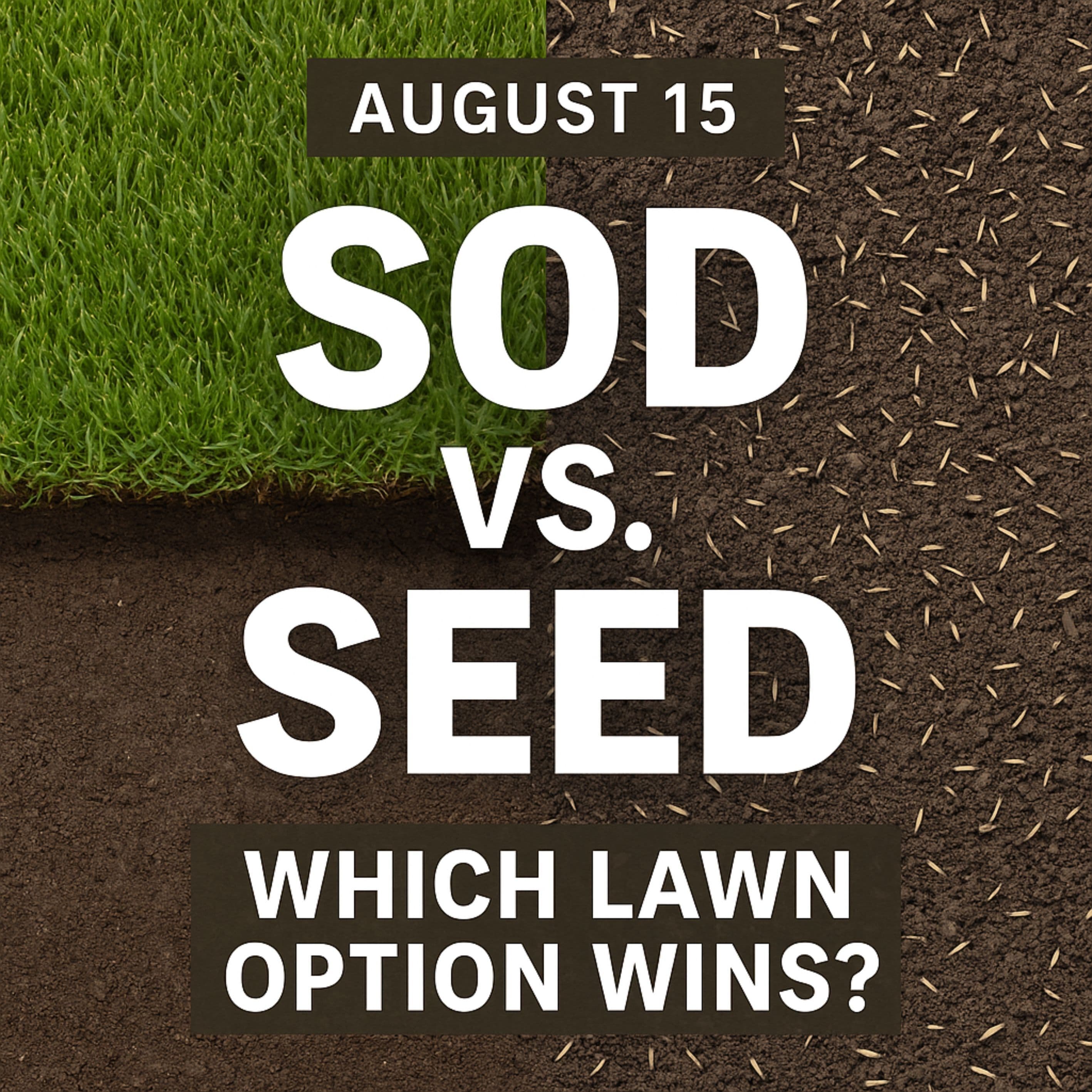 Sod vs. Seed: The Lawn Showdown Every Homeowner Needs to Hear