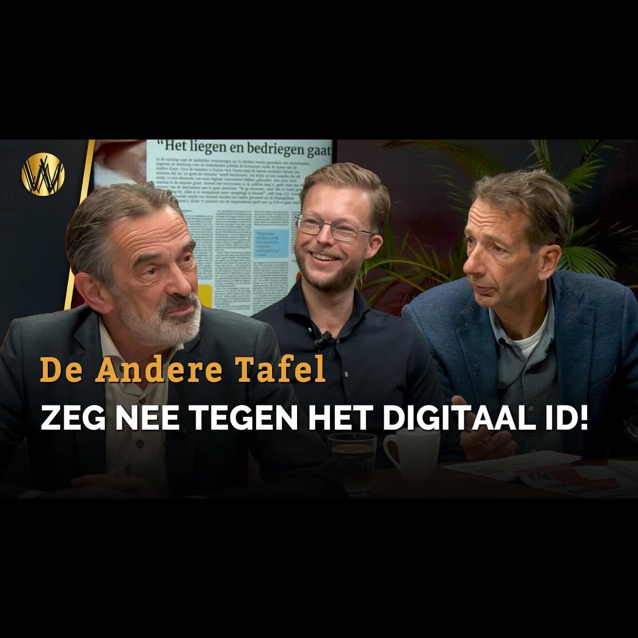 Zeg nee tegen het digitaal ID! | De Andere Tafel