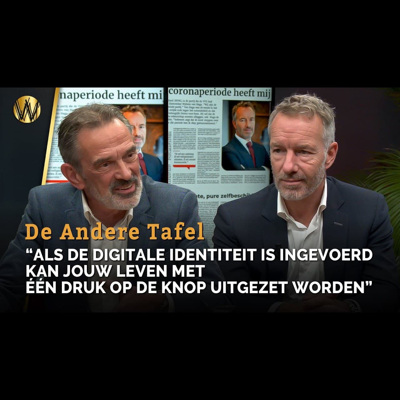 ”Als de Digitale Identiteit is ingevoerd kan jouw leven met één druk op de knop uitgezet worden”