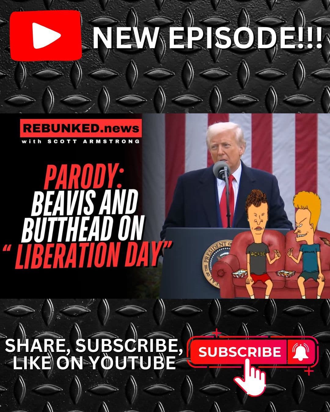 PARODY: Beavis and Butthead on Liberation Day