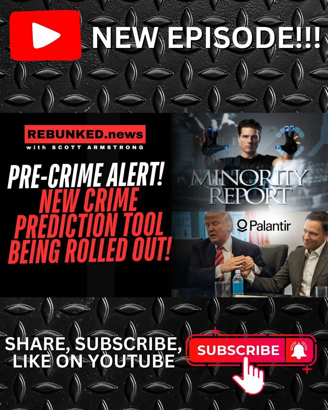 Pre-Crime Alert! New Crime Prediction Tool Being Rolled Out!