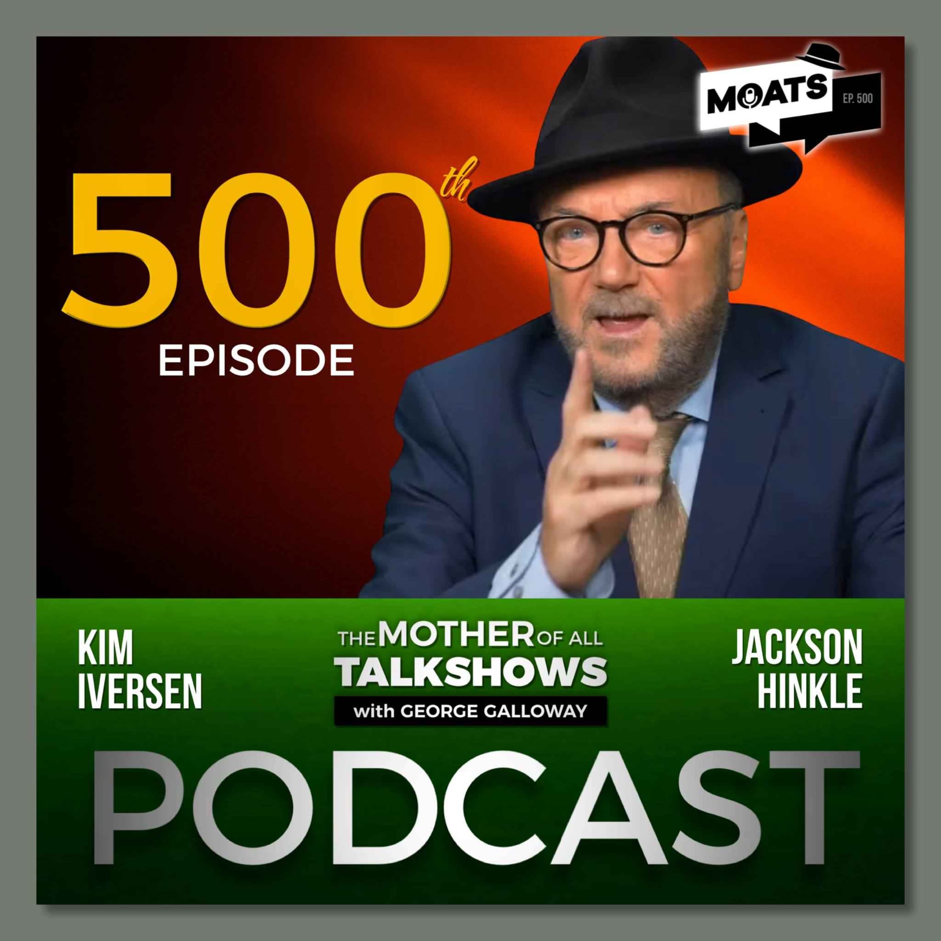 THE GHOST OF JEFFREY EPSTEIN | Trump & Clinton | Files vote | Ukraine corruption | MOATS 500th SHOW