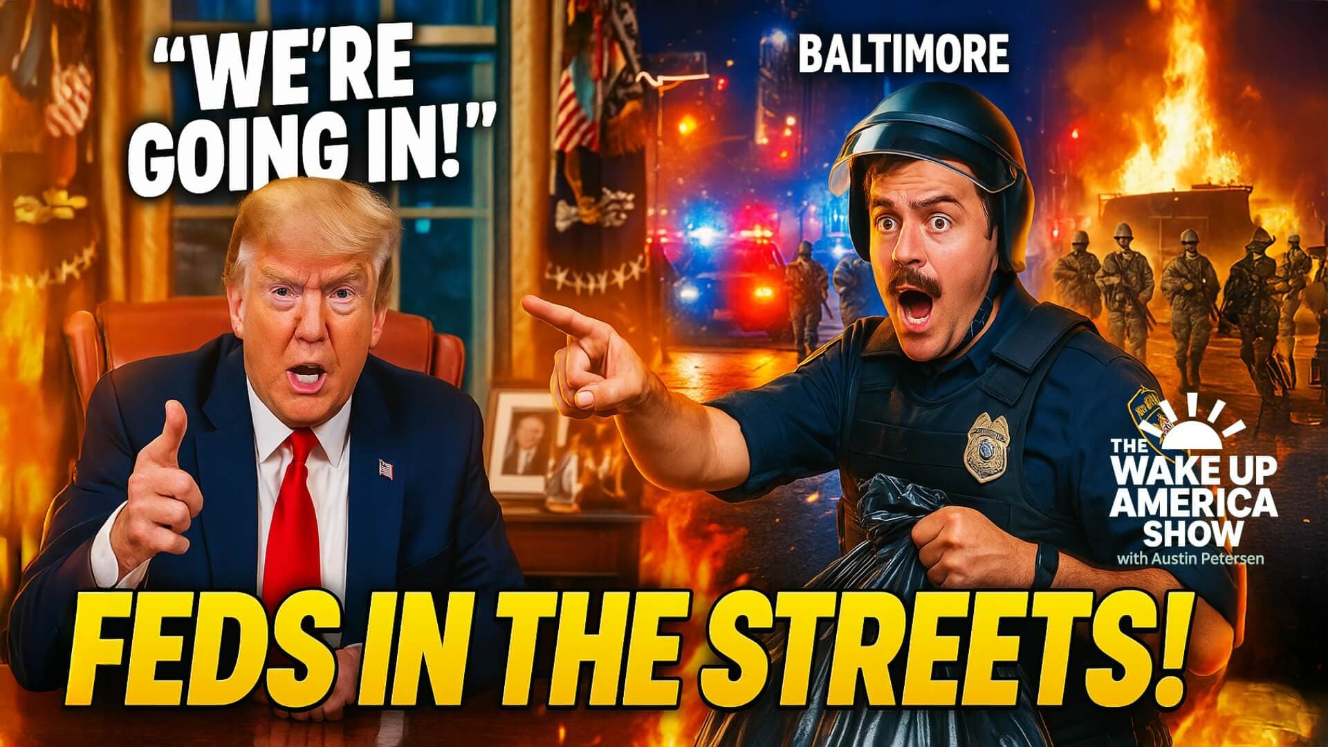 Trump Sends National Guard to Chicago & Baltimore – Federal Overreach or Saving the Cities?