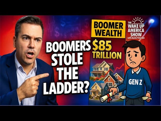 Gen Z Thinks They ‘Did Everything Right.’ Boomers Stole the Ladder and Built a $85 Trillion Throne.