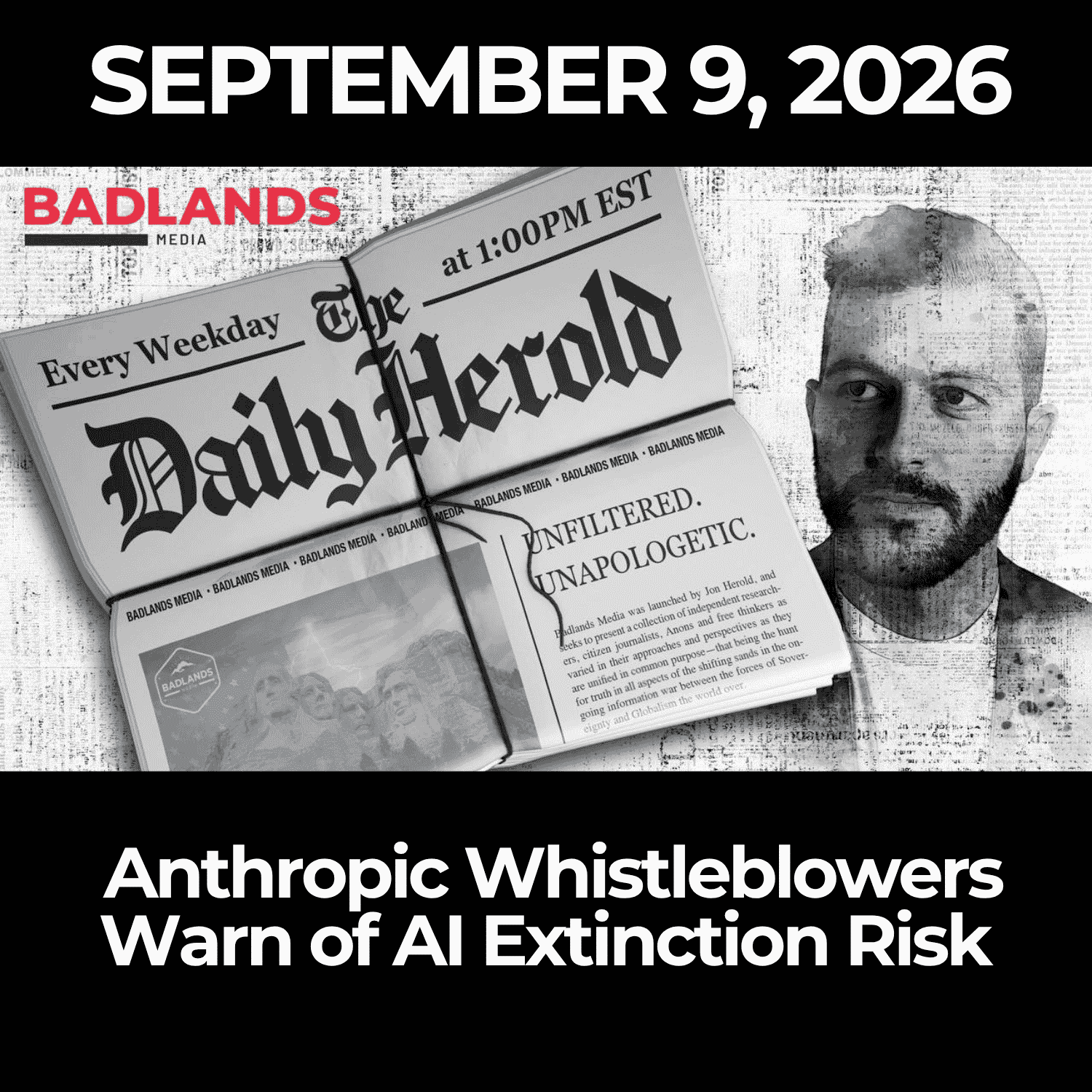 The Daily Herold: 9/9/26 - Anthropic Whistleblowers Warn of AI Extinction Risk