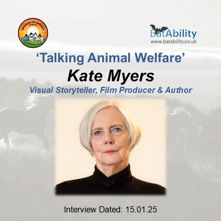 Talking Animal Welfare with Kate Myers (Speaking Of Animals Outreach)