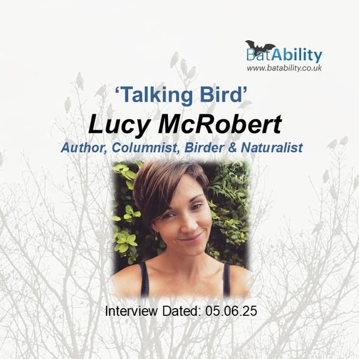 Talking Bird with Lucy McRobert (Author, Columnist, Birder & Naturalist)