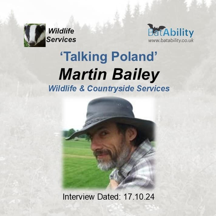 Talking Poland with Martin Bailey (Wildlife & Countryside Services)
