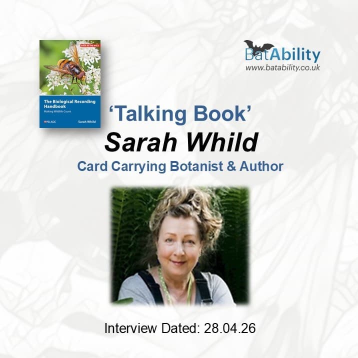 Talking Book with Sarah Whild (The Biological Recording Handbook)
