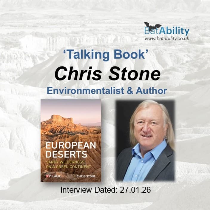 Talking Book with Chris Stone (European Deserts)