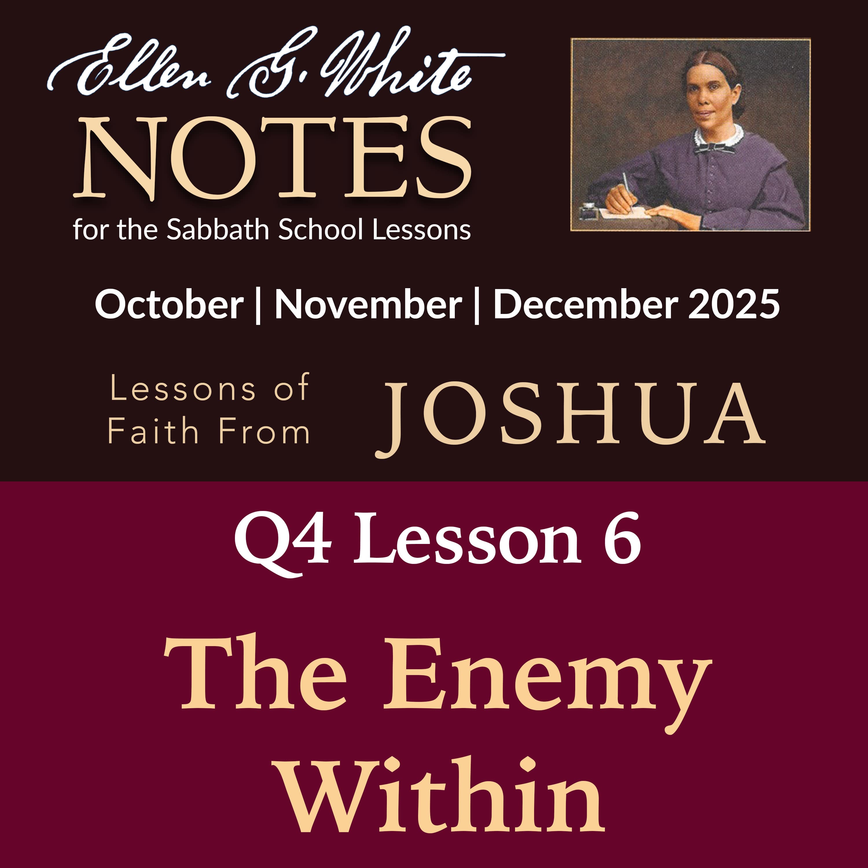 2025 Q4 Lesson 6 - God Fights for You