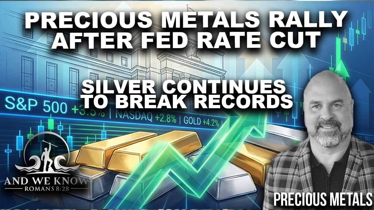 12.13.25: SILVER continues to break records, Precious metals rally, News update, Pray!