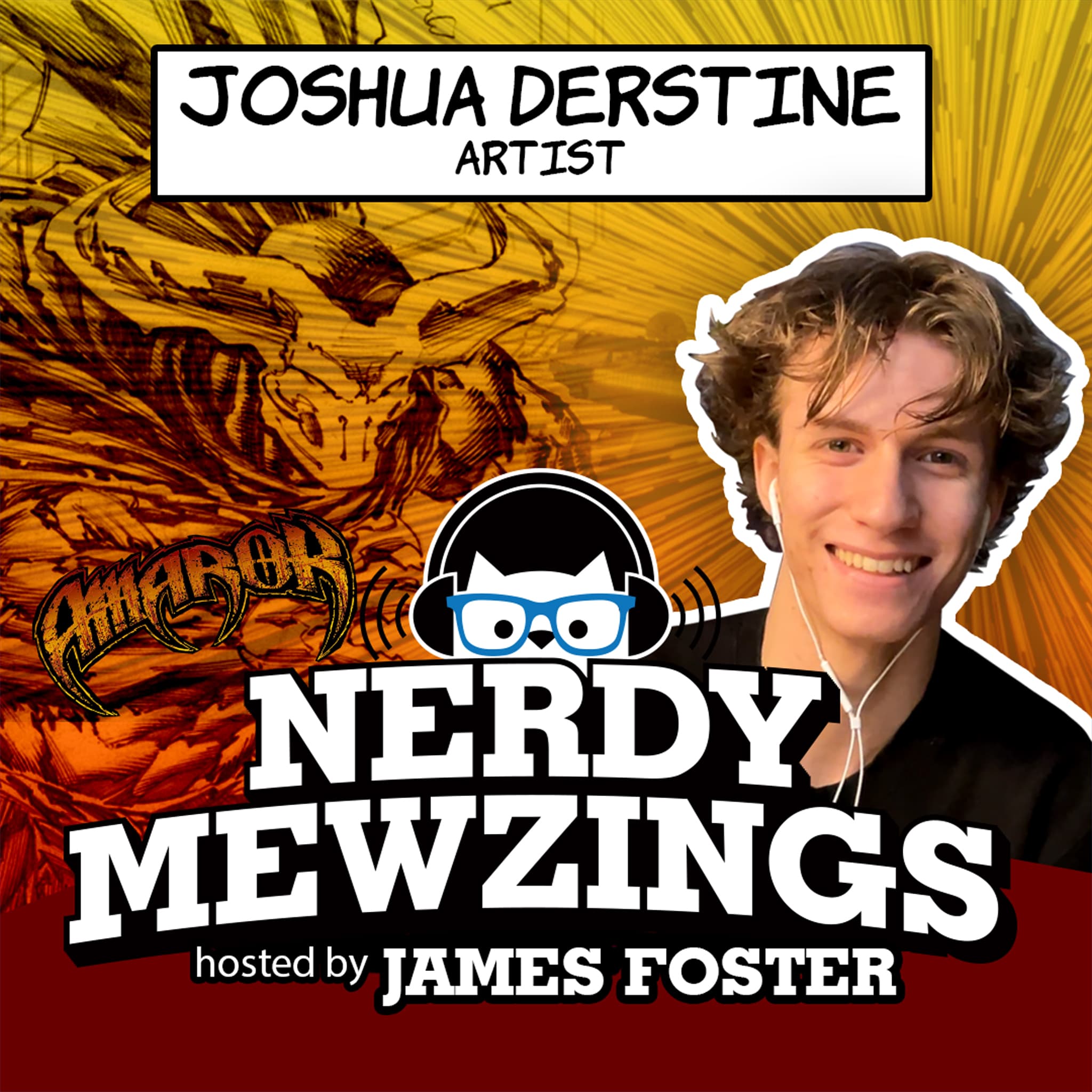 Comic Book Art Secrets: Joshua Derstine on Amarok & Artwork | The Art Jedi Returns