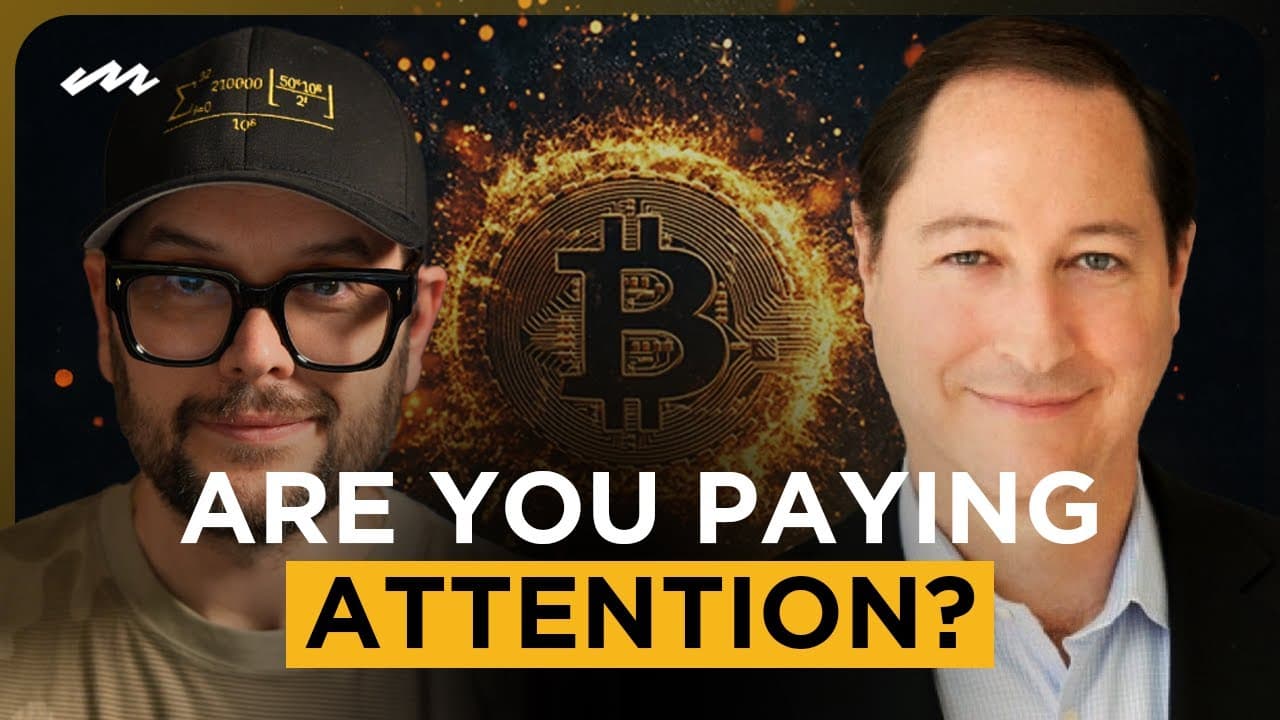 Why I’m Buying Bitcoin Right Now: Jordi Visser