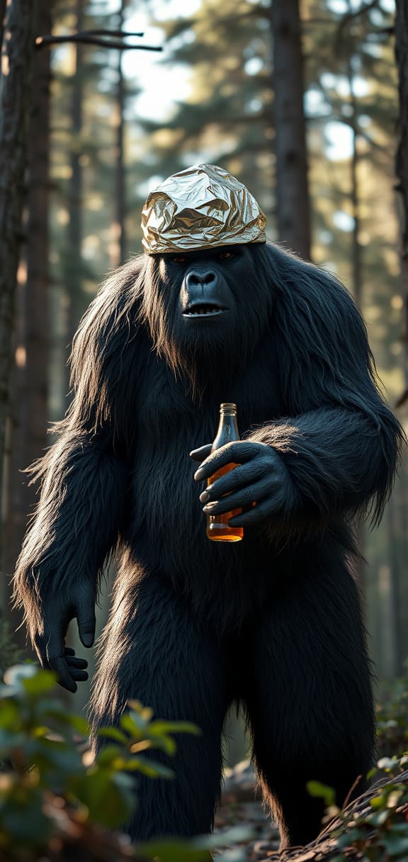 Three words: Government… Bigfoot… Conspiracy…