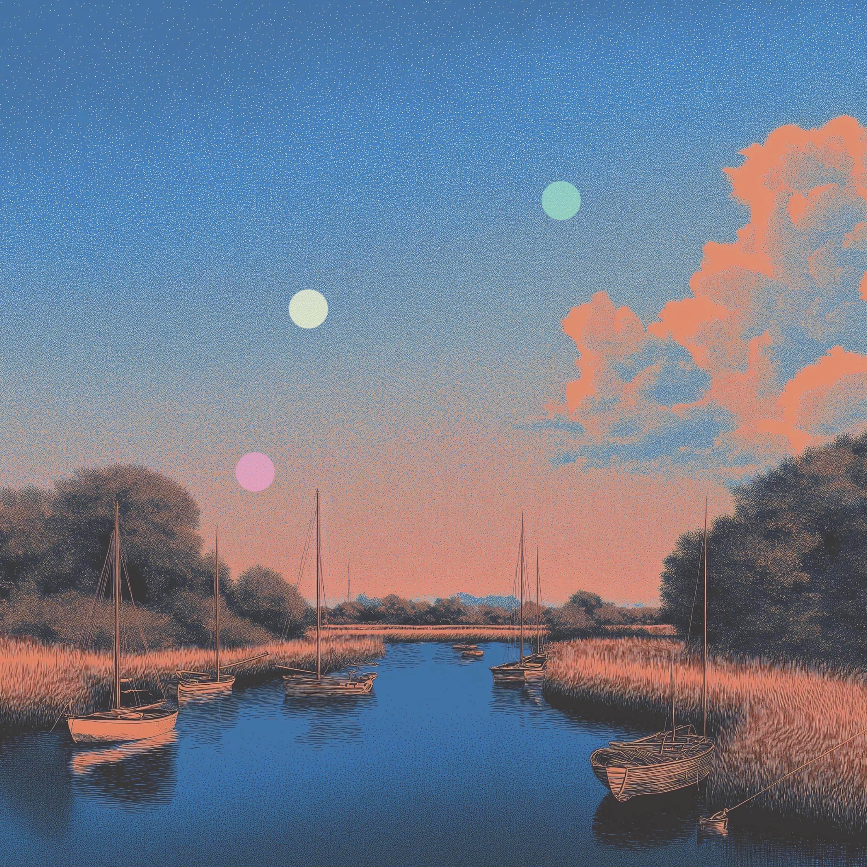 Sonidos Suaves del Río y Pájaros de Verano | Mañana en los Norfolk Broads