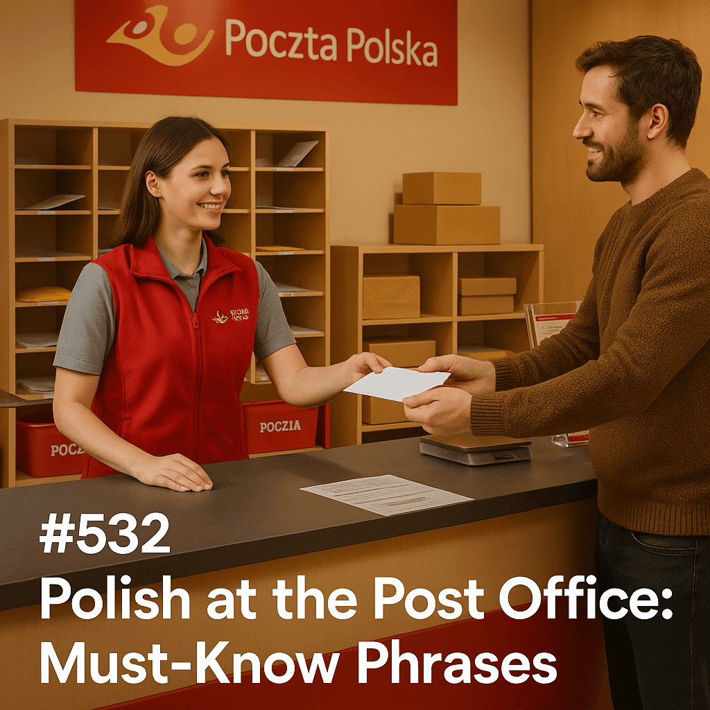 #532 Polish at the Post Office: Must-Know Phrases (#17 Re-Mastered)