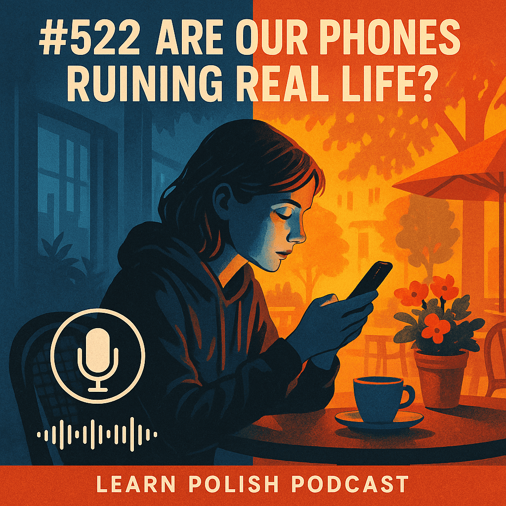 #522 Are Our Phones Ruining Real Life? — Learn Polish Podcast