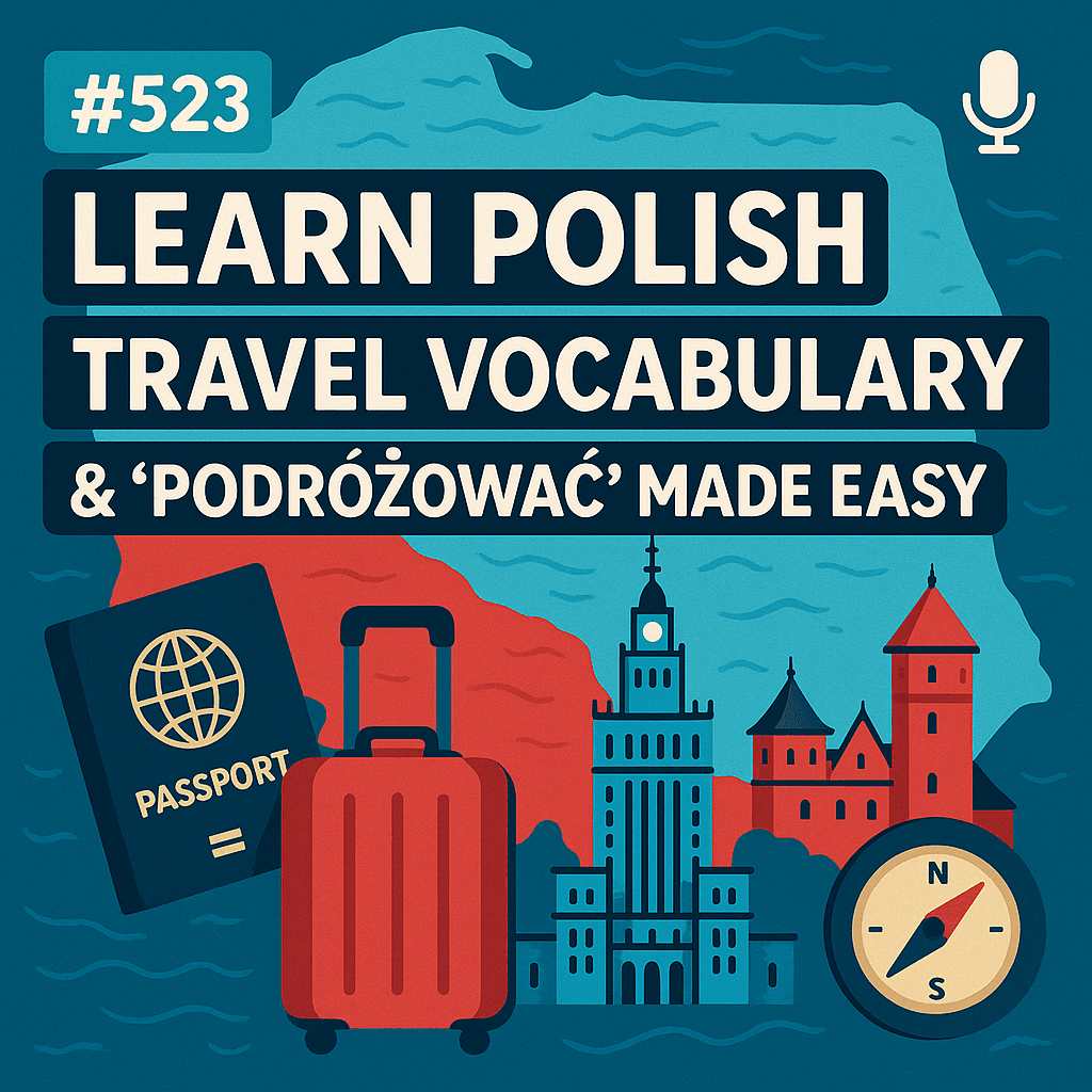 #523 Learn Polish: Travel Vocabulary & 'podróżować' Made Easy (#14 Re-Mastered)
