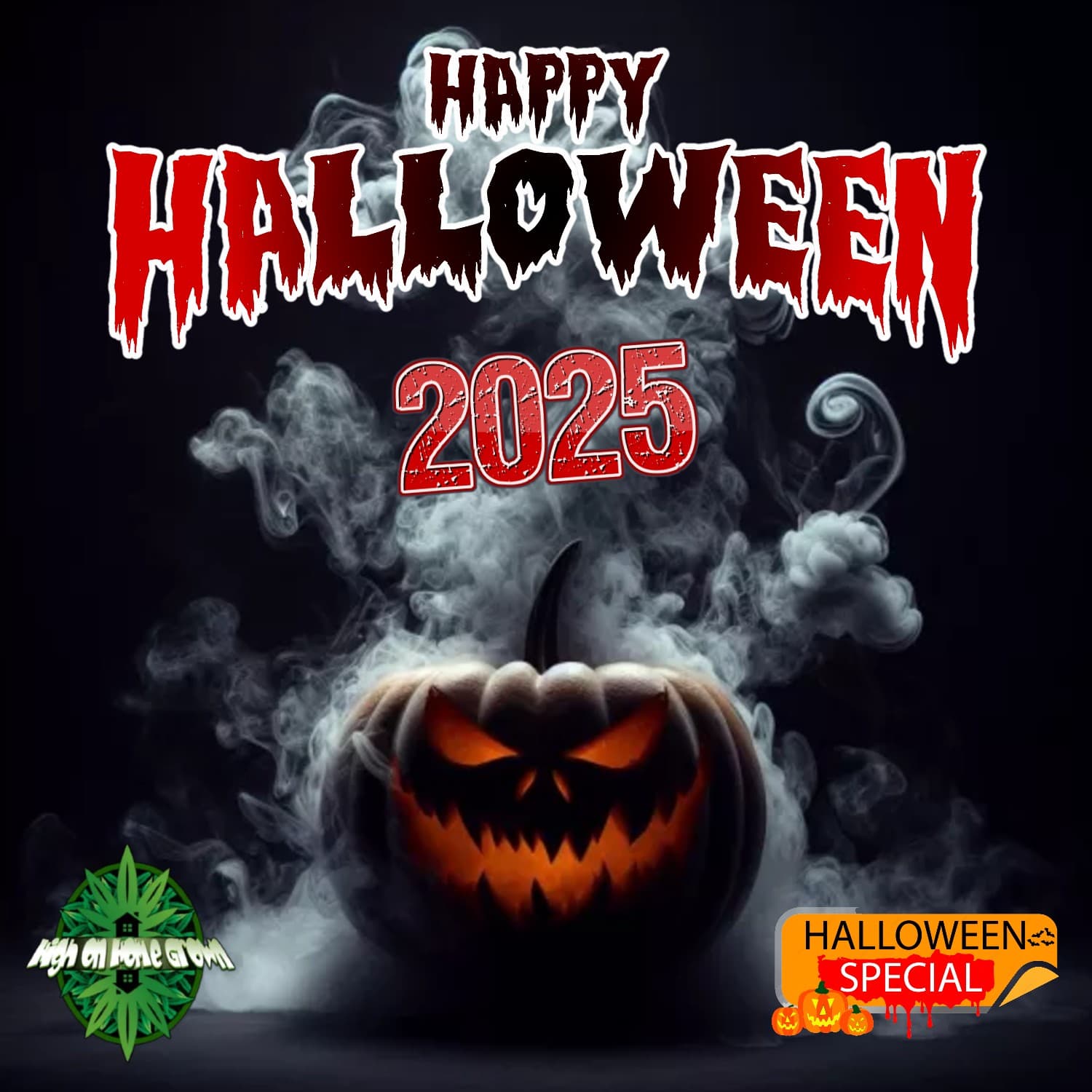 The High on Home Grown Halloween Special 2025 | Ghost Stories, Haunted Soil, and Cannabis Chills!