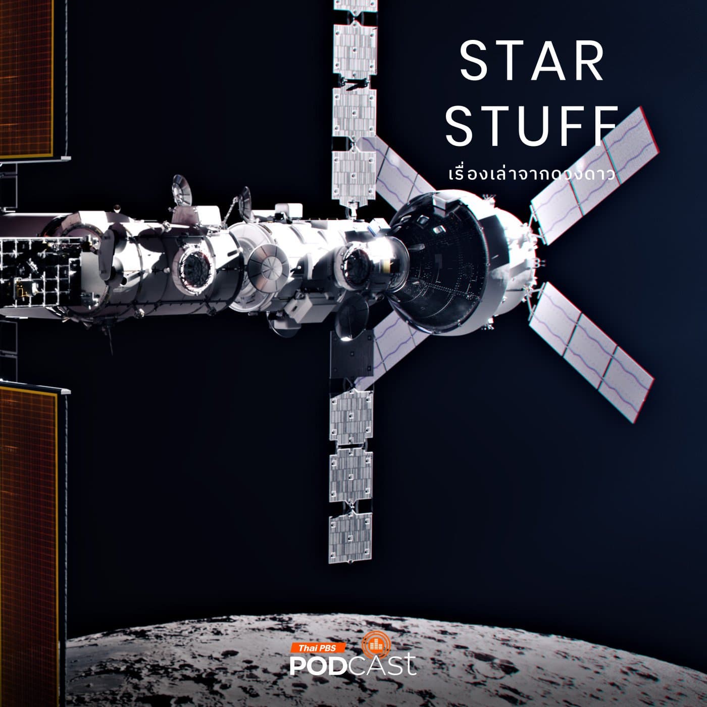 Starstuff  เรื่องเล่าจากดวงดาว EP. 188: มองสถาปัตยกรรม Lunar Gateway ทำไมถึงมีขนาดที่เล็กกว่าสถานีอวกาศนานาชาติ
