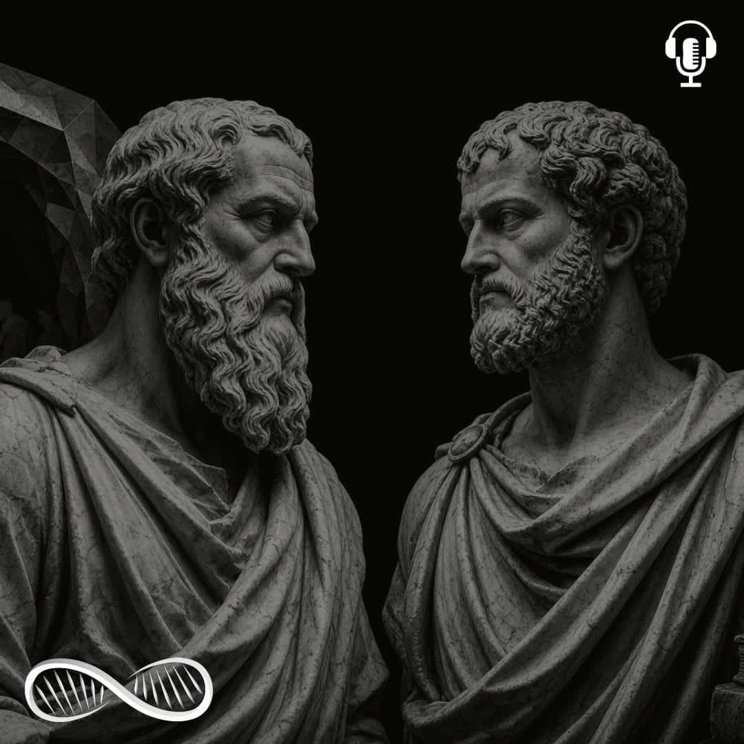 Aristotle vs Plato: "Know Thyself" objectivism vs "I am a 10" unconditional positive self-regard 🎙️ Debate with Steve Barton