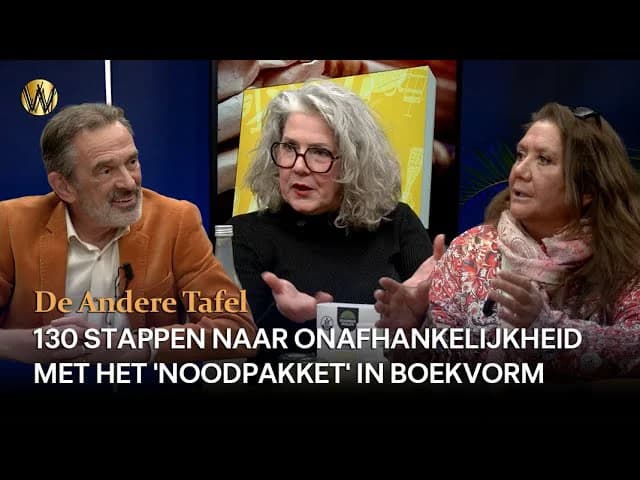 130 stappen naar onafhankelijkheid met het 'noodpakket' in boekvorm