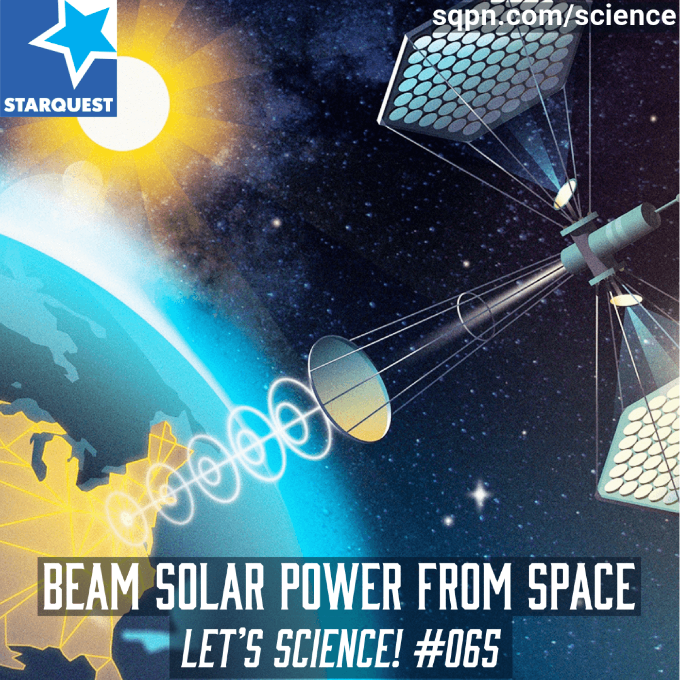 Beam Solar Power from Space