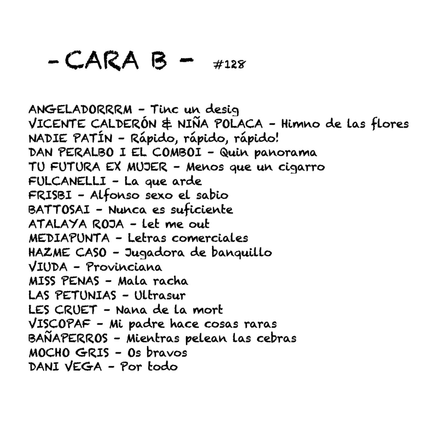 Cara B - 128