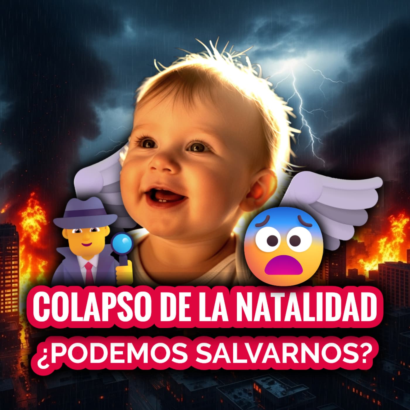 COLAPSO de la NATALIDAD = COLAPSO de la HUMANIDAD: ¿PODEMOS EVITAR la DECADENCIA? | EPISODIO 275