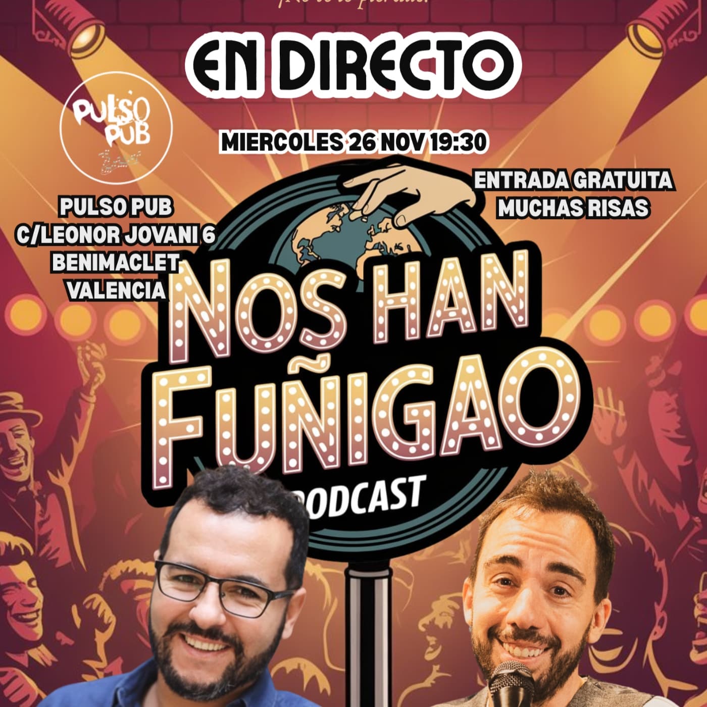 Entrevista El Carbe - Stand Up Comedian Valencia en Vivo