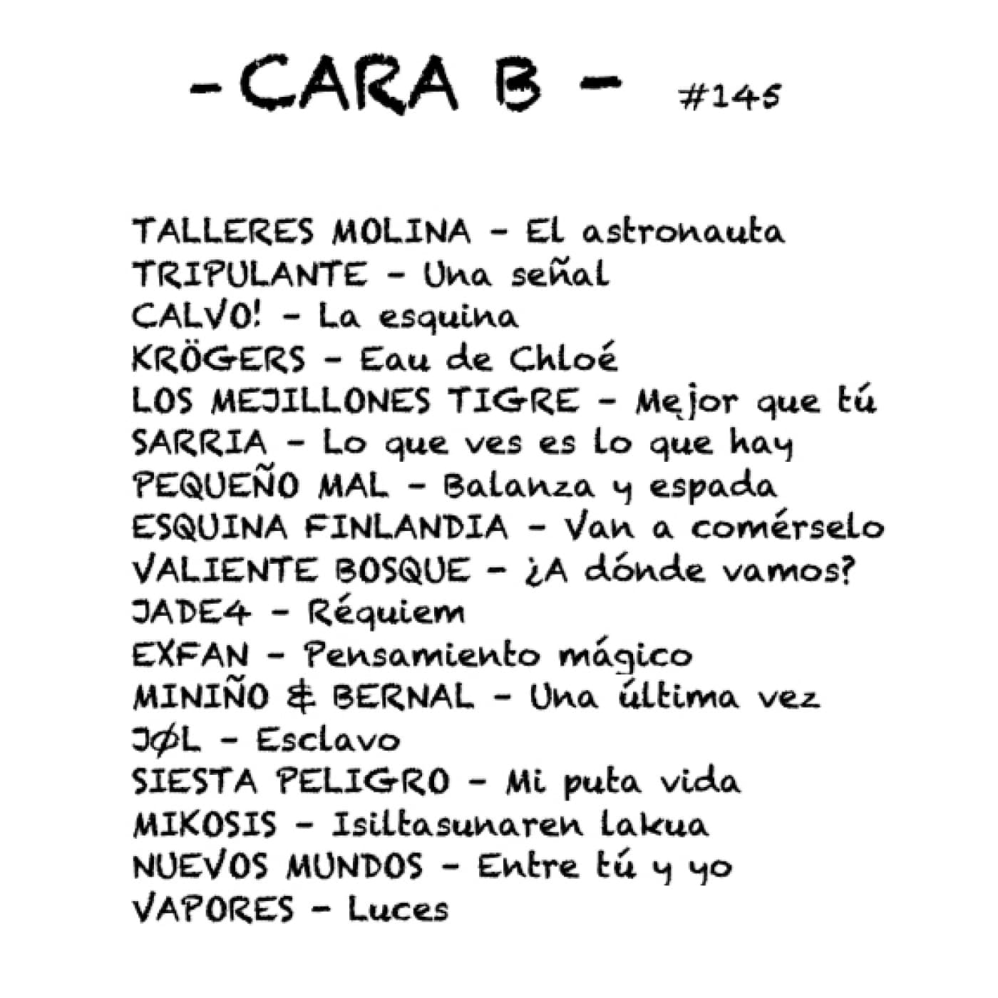 Cara B - 145