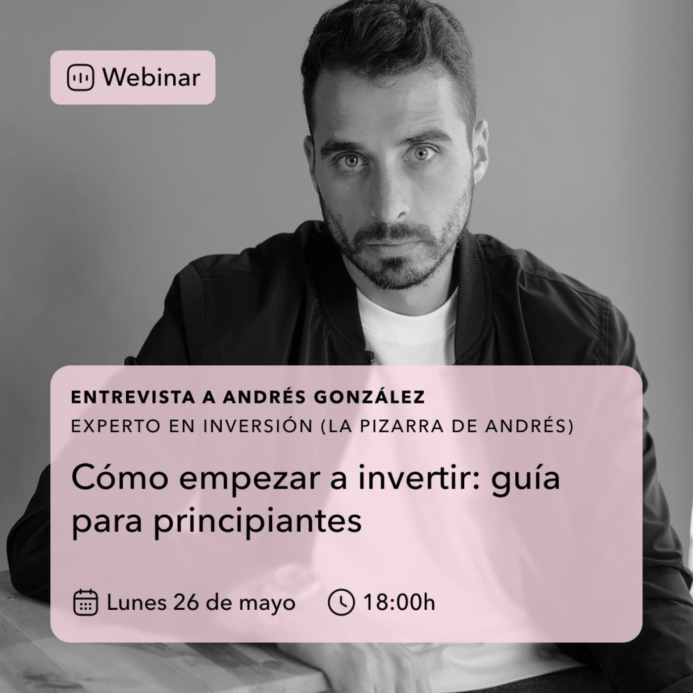 Entrevista a Andrés González (La Pizarra de Andrés)