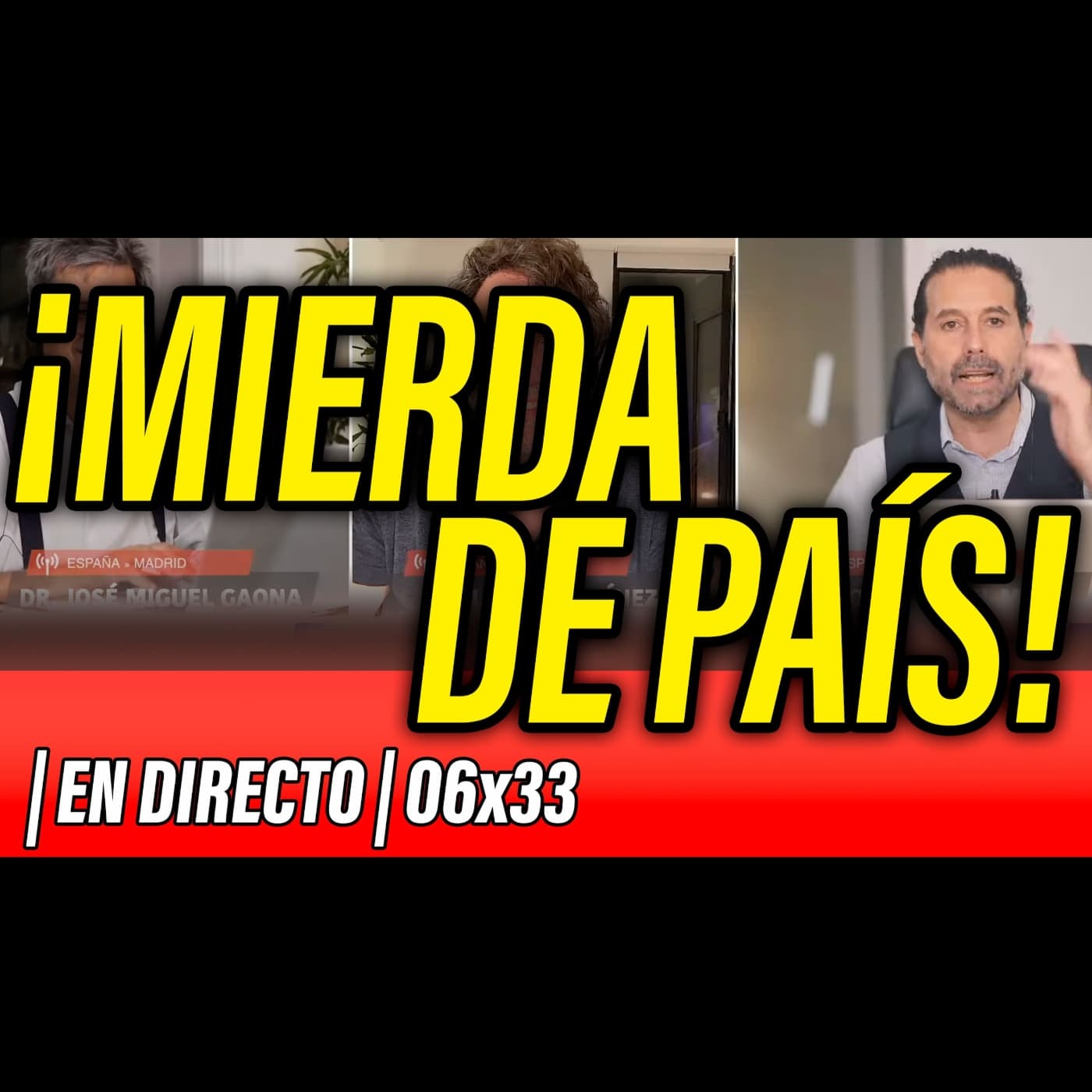 La Reunión Secreta 06x33 - ⛔️ ¡MIERDA DE PAÍS! ...mejor que no veas el directo