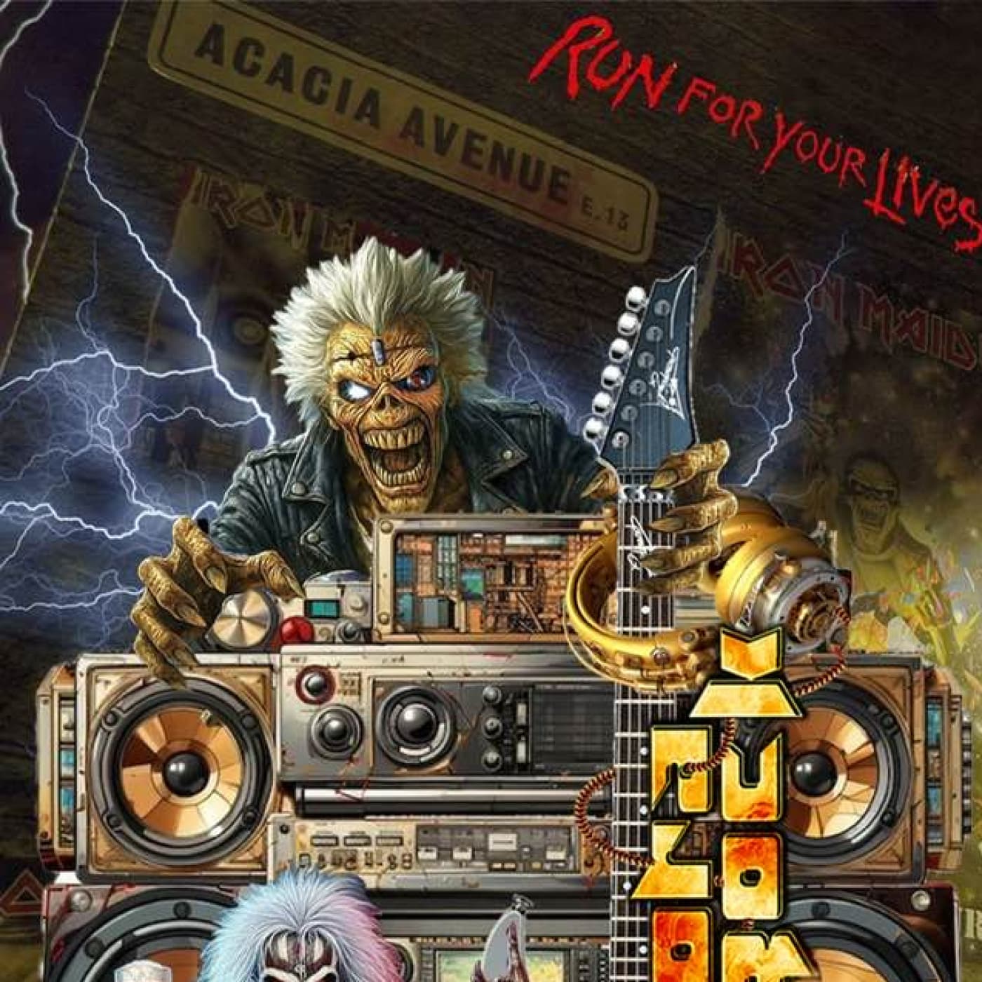 LA HORA DEL ROCK N. 331 YA ESTA ENCIMA LA DONCELLA DE HIERRO !! Y MÁS BANDAS