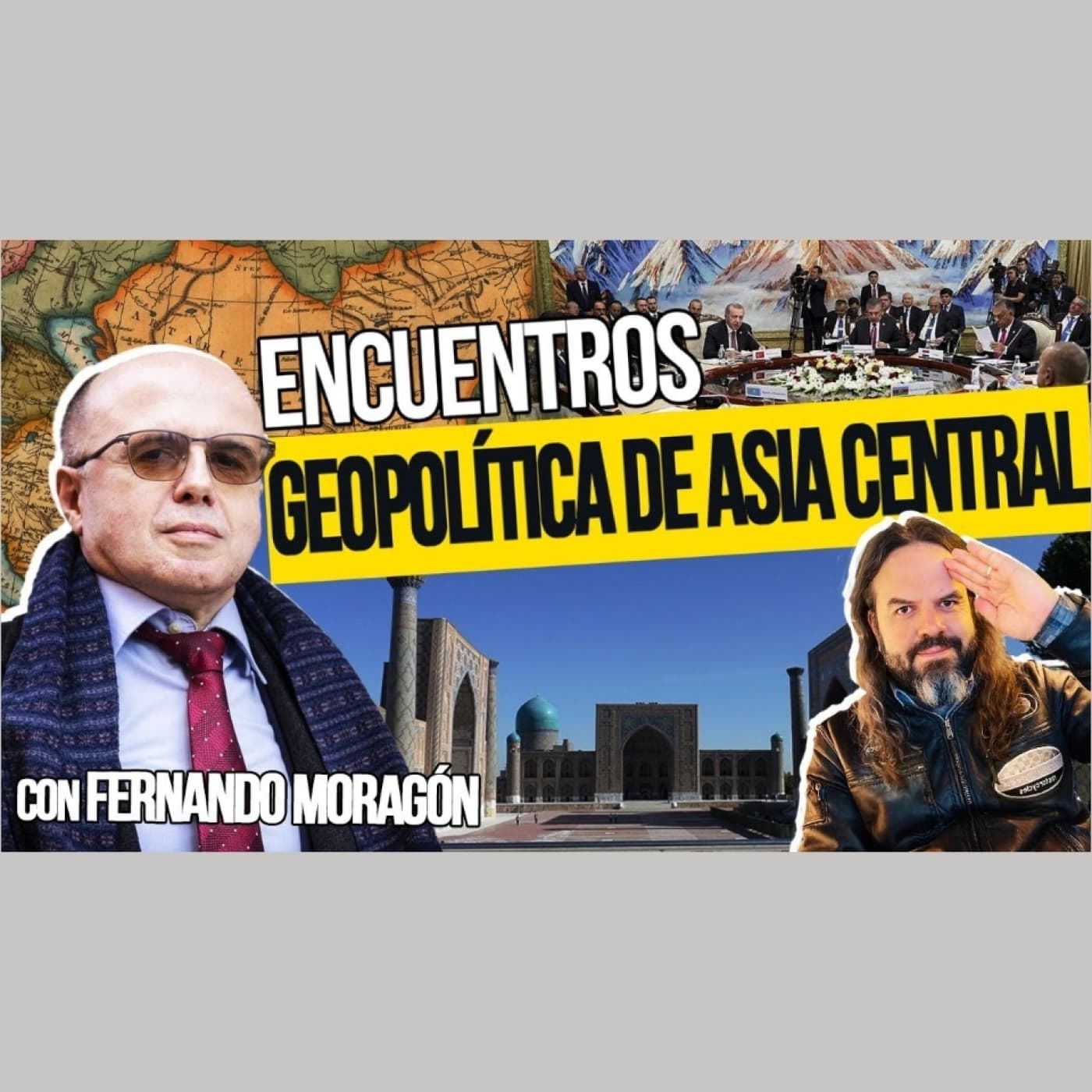 GEOPOLÍTICA de ASIA CENTRAL: Fernando MORAGÓN y Santiago ARMESILLA