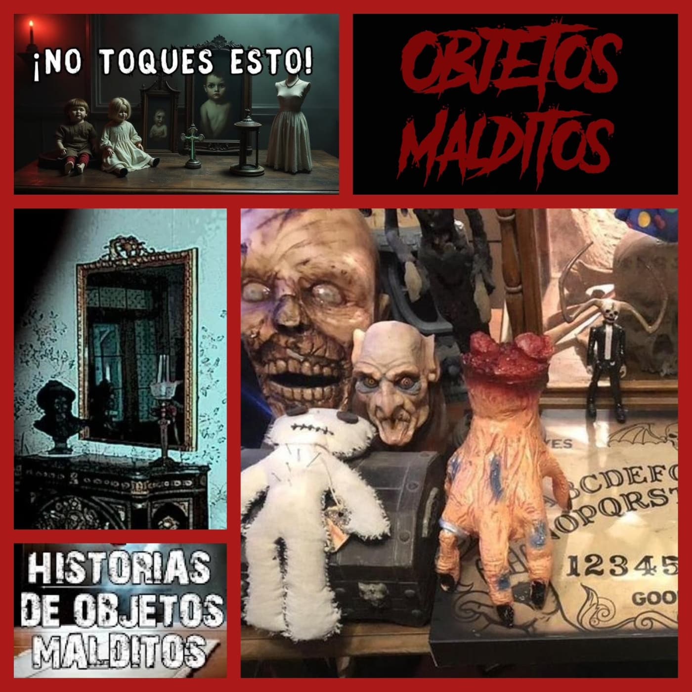 Objetos embrujados…Objetos malditos.