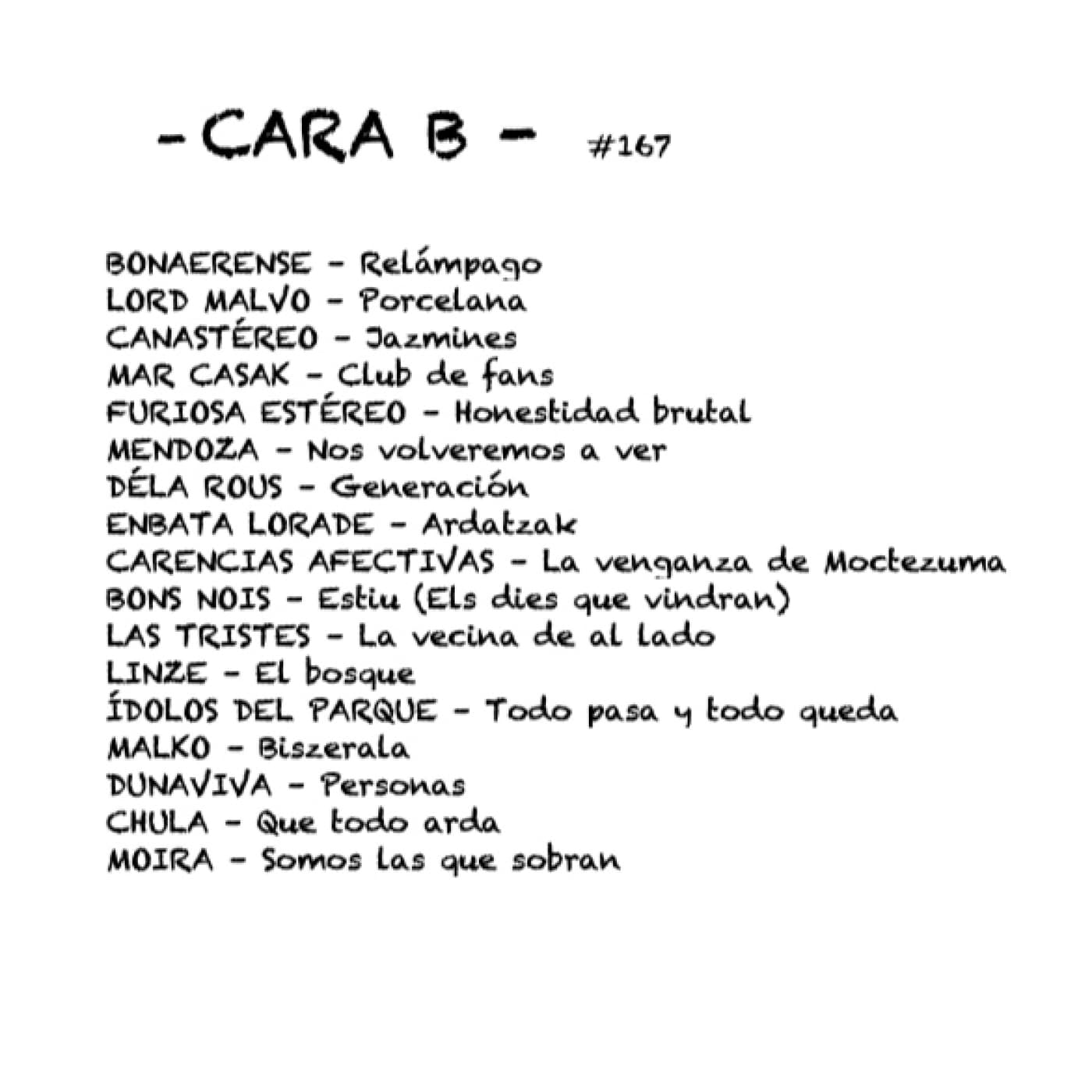 Cara B - 167