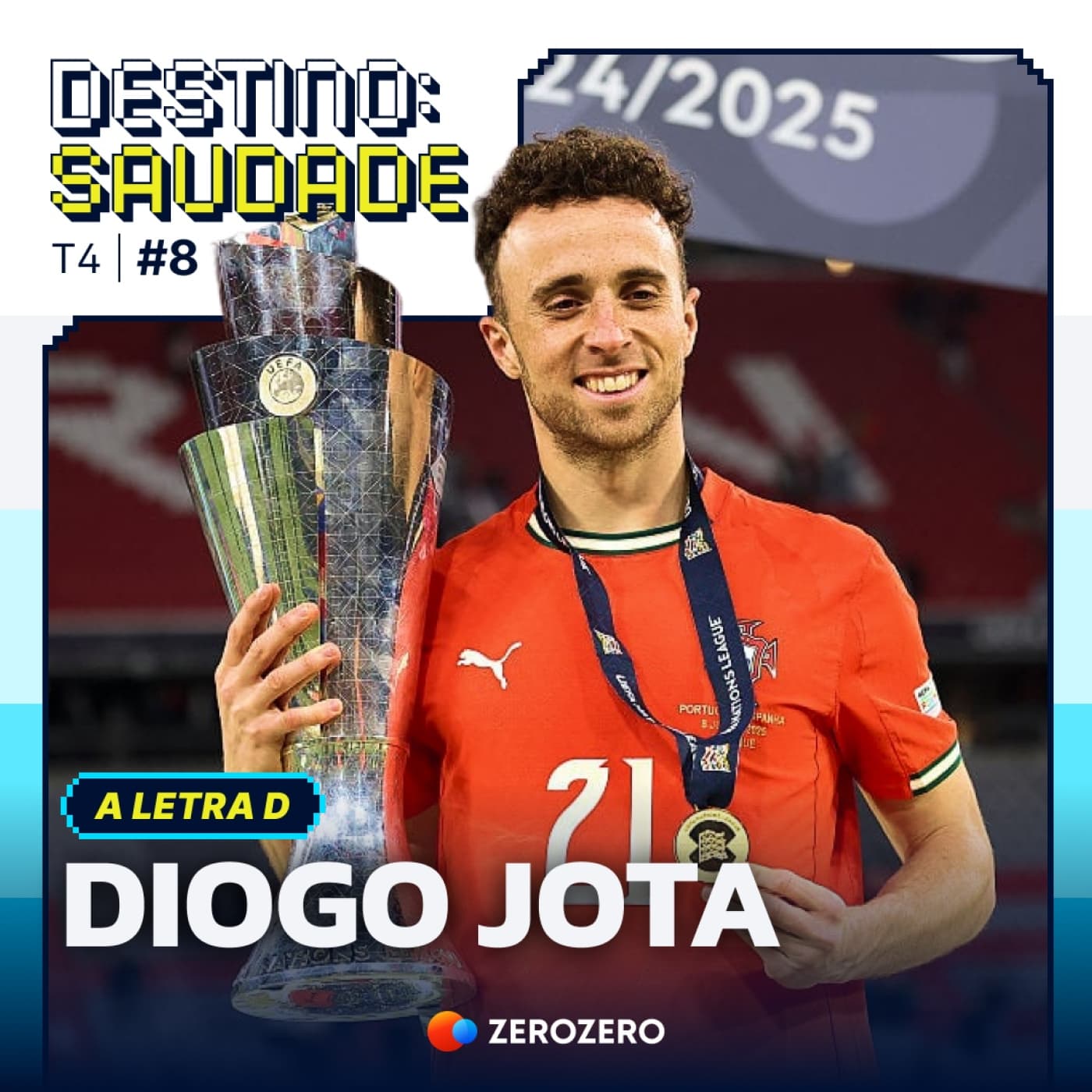 T4, Ep. 8 | A letra D: aqui, Diogo Jota é titular indiscutível