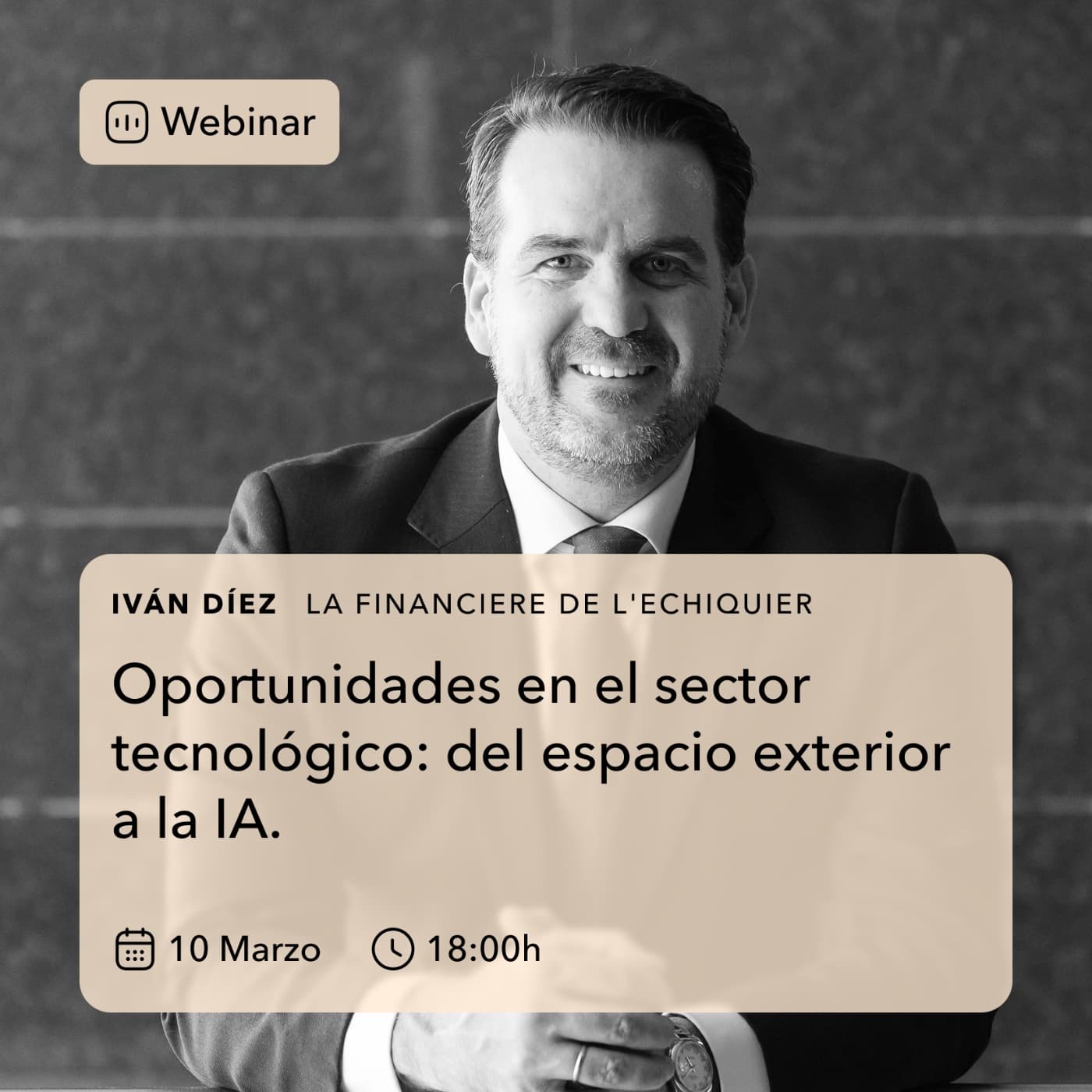 Entrevista a Iván Díez (La Financiere de L' Echiquier)