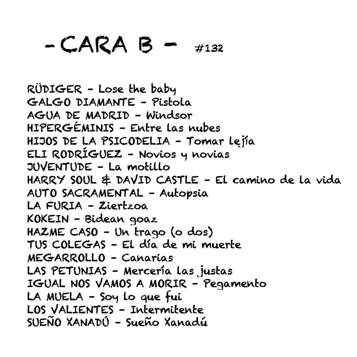 Cara B - 132