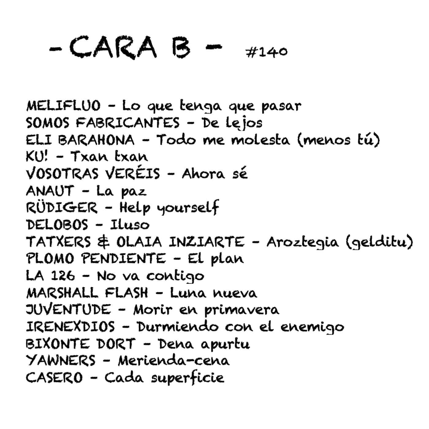 Cara B - 140