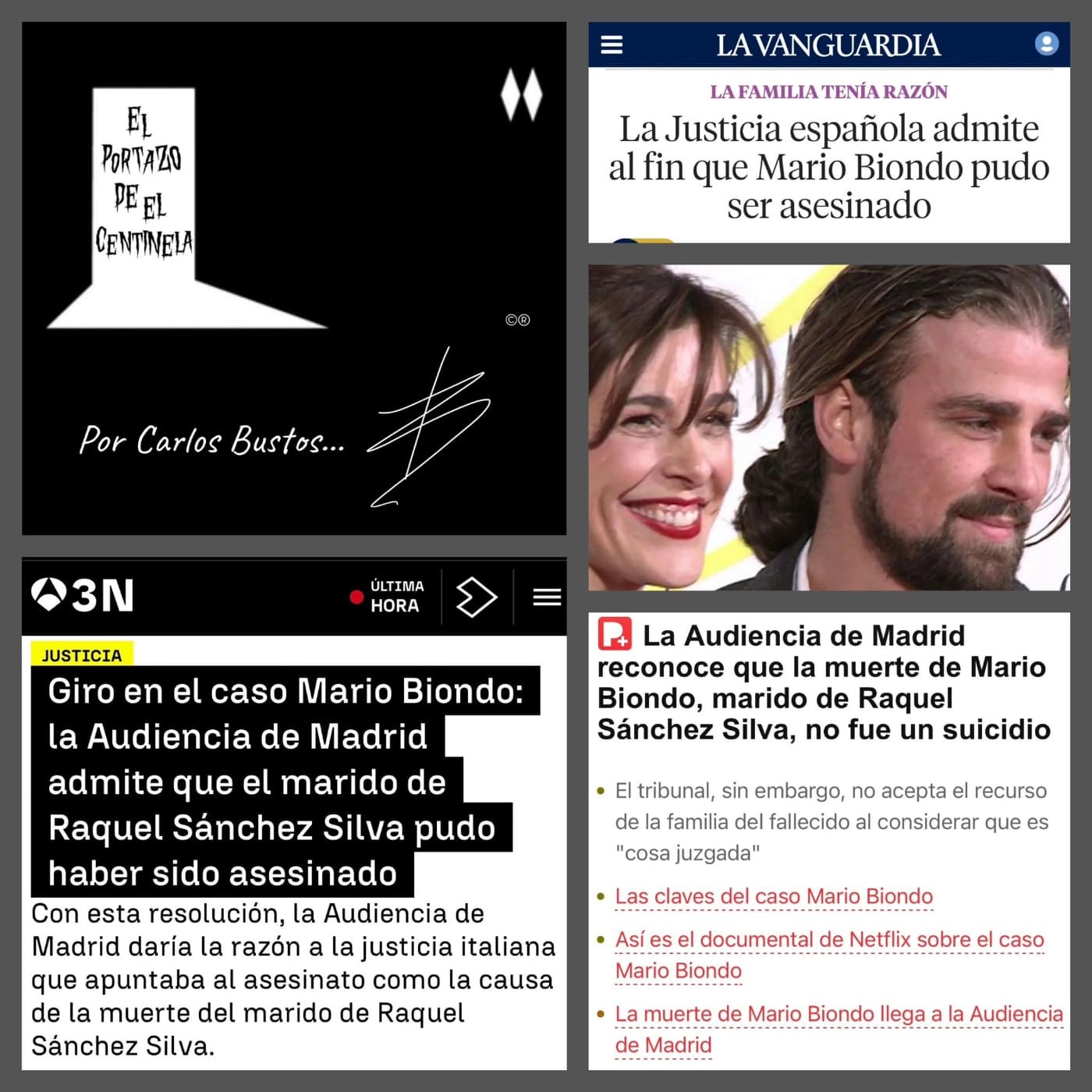 Avance Informativo. Mario Biondo en El Portazo de El Centinela.
