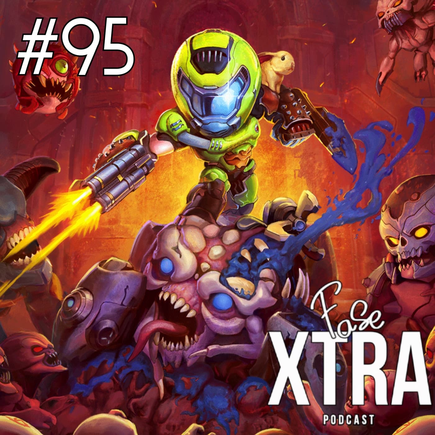 FaseXtra #95 | Análisis Mighty DOOM - Adiós, eShop de 3DS y WiiU - Persona 5: The Phantom X - Nuevas habilidades de Link